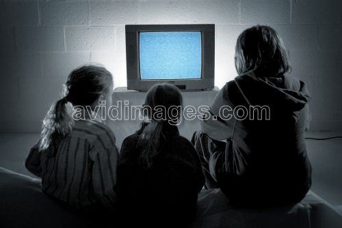 watching  - watching television