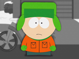 Kyle from South Park - He is a fellow Jew(Im Jewish btw). I love his mom's accent too. South Park is a funny show