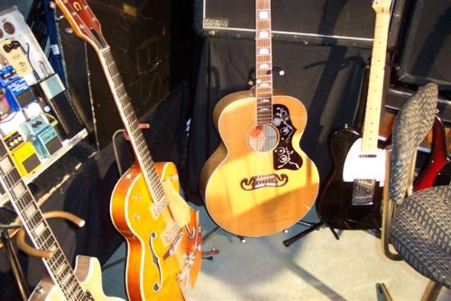 Studio Guitars - guitars at recording studio