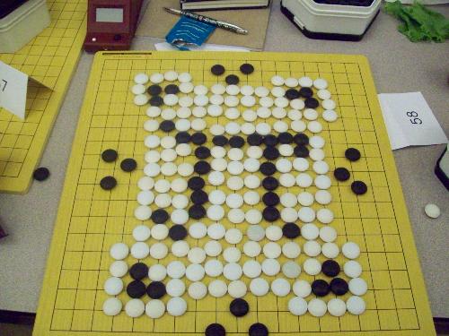 Pi in the game of Go - at the US go congress, we made Pi on a Go board. lol.. it was awesome. :D