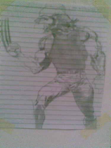 wolverine still - Yep, still a product of boring lectures...