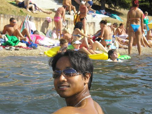 my swimming - it is my pic when i started first time swimming
