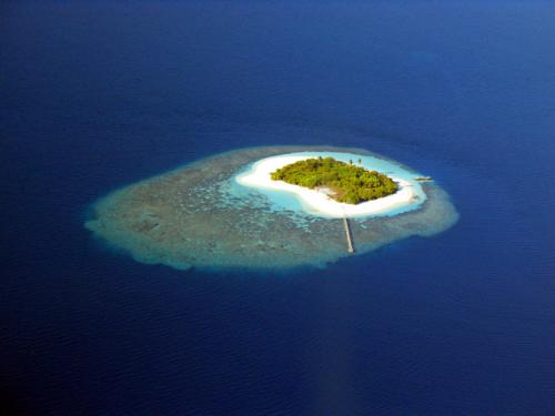island - a beautiful and rare sight in the world