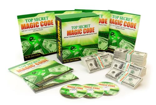 Top Secret Magic Code - This product can give you more income try to visit here: ormbiz.com/index.php?option=com_wbadvert&task=load&id=1