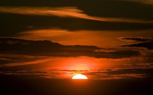 Sunset - A beautiful sunset.
