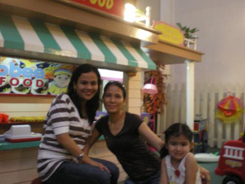 with Toni and Ivana - at dave's playhouse
