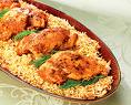 Chicken thighs - Chicken thighs on rice