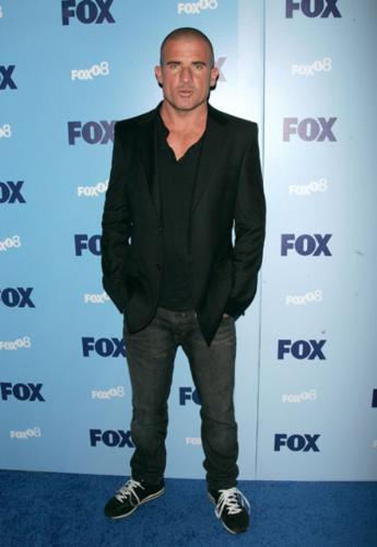 Lincoln Burrows/Dominic Purcell - Falsely accused of the murder of Terrence Steadman and sentenced to death for the crime. He evaded authorities after escaping from prison and has been exonerated of all charges. Currently free, he has successfully assisted Michael and James Whistler to break out of Sona. As of Season 4, he is now part of Self's covert 'A-Team' assembled to bring down The Company.