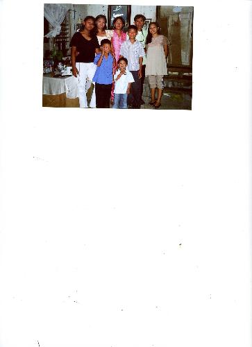 My Family - At home with all my children and my wife.