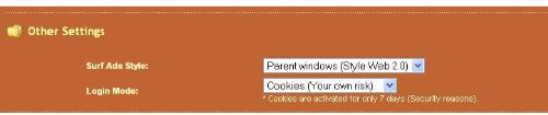 sandra settings - sandra clicks change preferences.