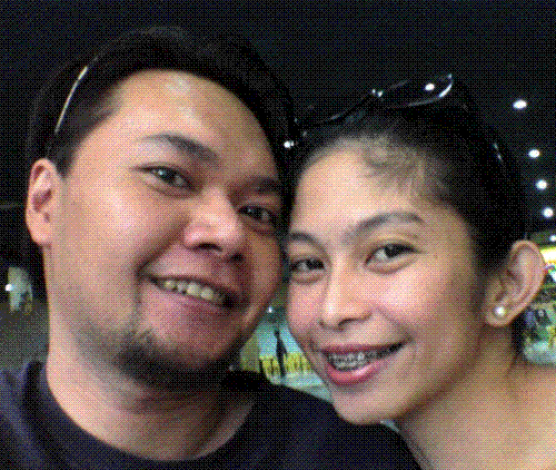 dating stage - this was taken in one of the famous coffee shop.
