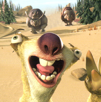 Best Animation Movie - Its from the movie ice age.. the character of sid in the movie is the funniest character you could ever come up with..