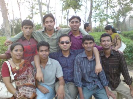 Our frndship  - When we are goin for a trip to kaptai, then we are framed in this picture.