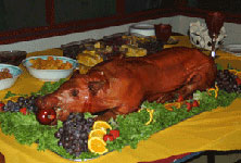 pig,pork, grilled - pork whole
