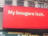 It's true. - Randomness on a NYC billboard, summer of '06.