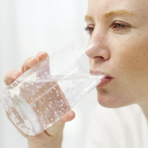 drinking water - girl drinking water