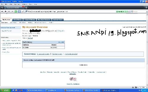 my paypal account - money at my paypal .