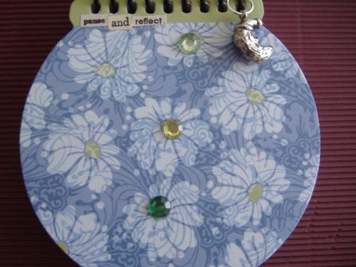 pause and reflect...an altered art notebook - this is an AlTeReD ArT notebook that i recently completed