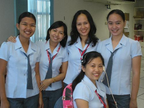 new uniform - we look like students