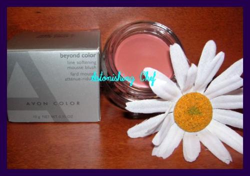mousse blush.. - this is the blush on that I am using.. from avon.