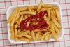 french fries - French fries without catsup is like a lak with no water....they just go together!