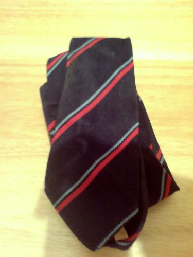 my school tie  - especially for those in louds discussion heres a piccy of my old scool tie ahh the memories ten years can you believe it 10 years. Bless!