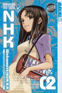Welcome to the N.H.K. Vol 2 - Tatsuhiro's senpai in high school, now a public servant. Due to stress, Hitomi develops a dependence on drugs. Hitomi met Tatsuhiro when she persuaded him to join the Literature Club, though most of the time they only ever played card games. She has always been fascinated by the concept of conspiracy theories and is one of the reasons Tatsuhiro suspects the conspiracy against himself by the N.H.K. She attempts a suicide through an internet suicide pact called the Offline Meeting Notice (an Offline Meeting is a slightly slang term for a meeting of people who have met on the internet, not really having much to do as a pun for 'shutting one's life off like a computer'). However, she changes her mind after her boyfriend proposes to her. She gets married and has a healthy kid.   - answers.com