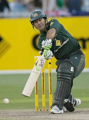 Ponting - The Australia captain Ricky Ponting.