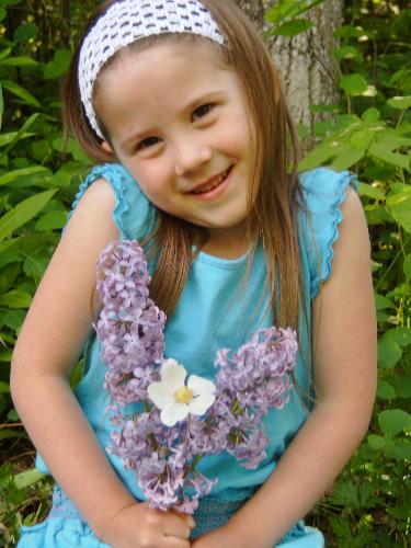 My daughter Kaitlin - This is a picture of my daughter taken shortly before she turned 6.