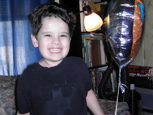 Smile - He love's to ham it up for the camara