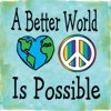 A better world is possible - Icon, earth