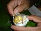 Balut - hearty-snack,high protein,sold by street vendor