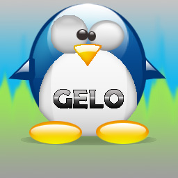 gelo - a penguin with shirt 'gelo'