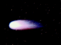 Halley's comet -  chase a comet