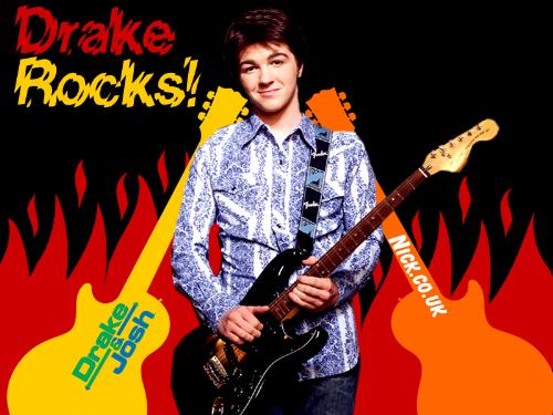 Drake bell Wallpaper - A wallpaper of Drake Bell from Drake and Josh season 1. Drake Bell with a guitar.