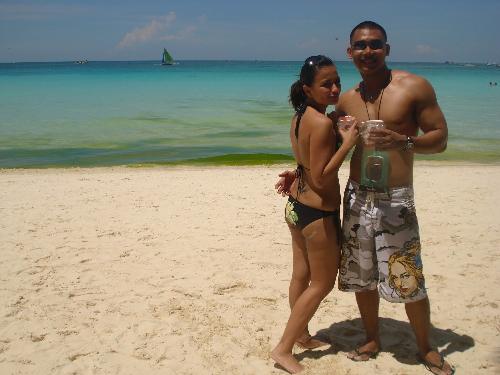 Boracay with my Baby.... - I just love the beach!!!