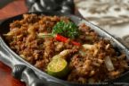 Sizzling Sisig - It is a hot and spicy delicious Sizzling Sisig dish that can increase appetite.