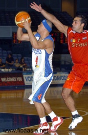 Mark Caguioa - Photo taken during his stint in the National Team