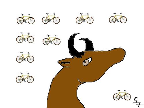 The bicycle market is bullish - Souring gas prices are proving a boom to businesses selling bicycles. Electric bicycles are finding themselves in a bull market. The stores cannot keep stock on shelves. When people aren't buying bikes, they are taking old ones out of the shed for repair.
