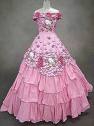 cloth - a pink dress