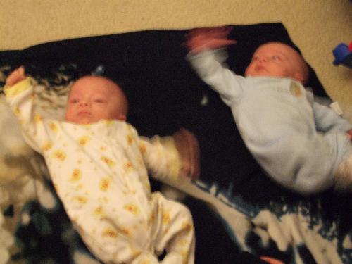 rockin out - my boys practicing to be rock gods.