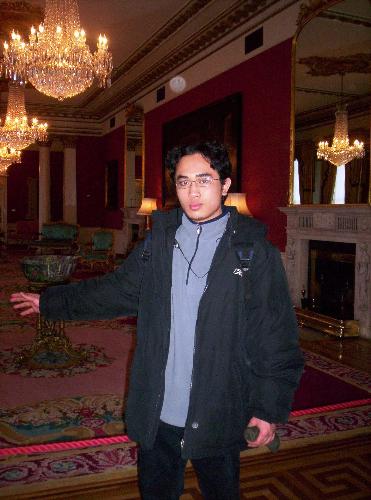 dublin castle - me in dublin castle