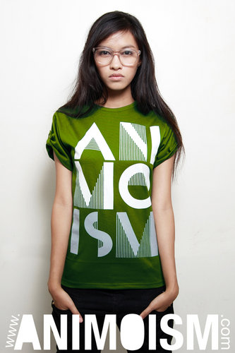 Animoism Shirt - c/o http://animoism.multiply.com  The green Animo shirt that I bought last Thursday.