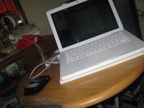 My table. - This is the tidiest my table could get.