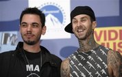 Travis Barker - This is a picture of Travis Barker and DJ AM prior to their accident.