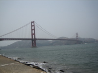 Golden Gate Bridge - Taken from Warming Hut area (Chrissy Field, Presidio) in San Francisco.