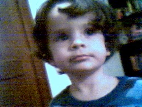 He was 2 here - too cute!