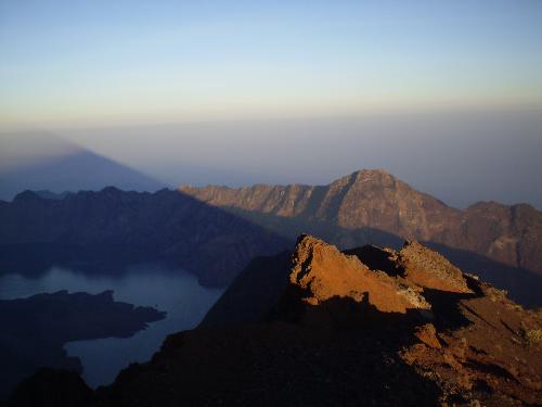 lake segara anakan - lake segara anakan is located near by mt. rinjani