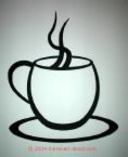 A cup of coffee -  I chose a pic of a cup of coffee from Yahoo images.