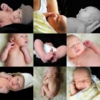 Becoming a mom - collage of little ones
